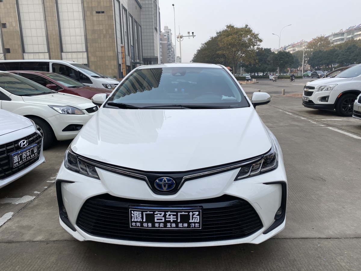 豐田 卡羅拉  2021款 雙擎 1.8L E-CVT精英版圖片