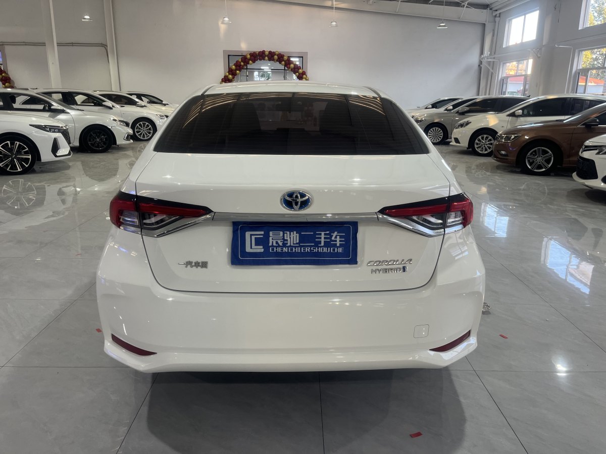 豐田 卡羅拉  2021款 雙擎 1.8L E-CVT精英版圖片