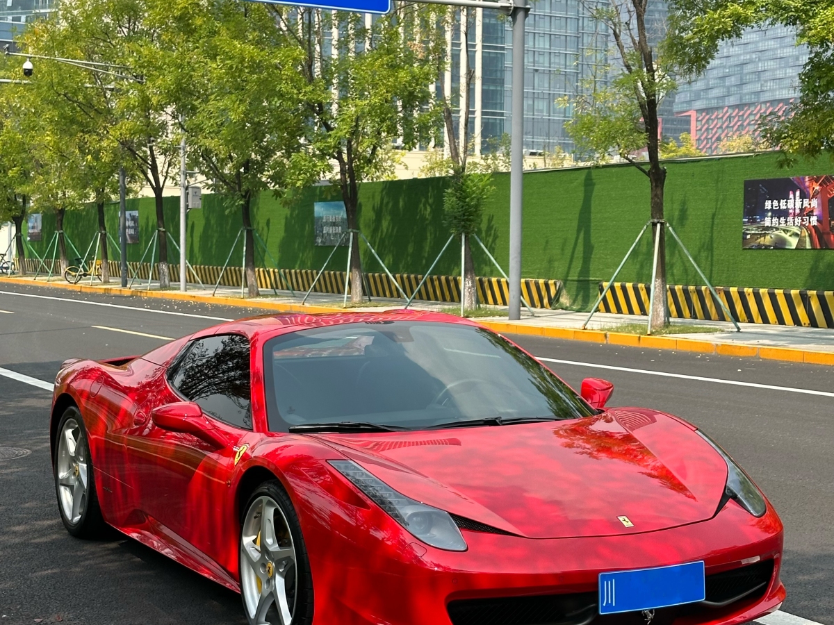 法拉利 458  2013款 4.5L Spider圖片