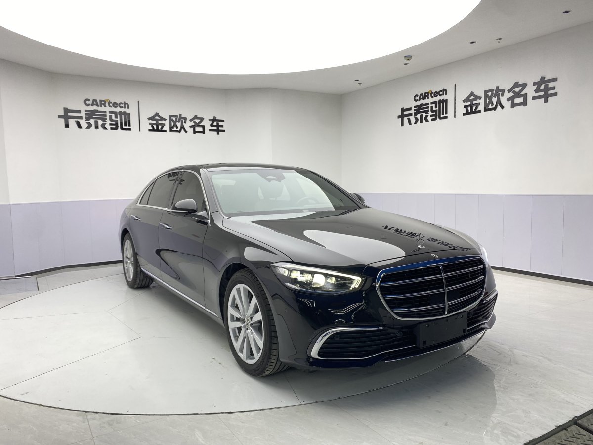 2022年11月奔馳 奔馳S級  2022款 改款 S 400 L 商務型