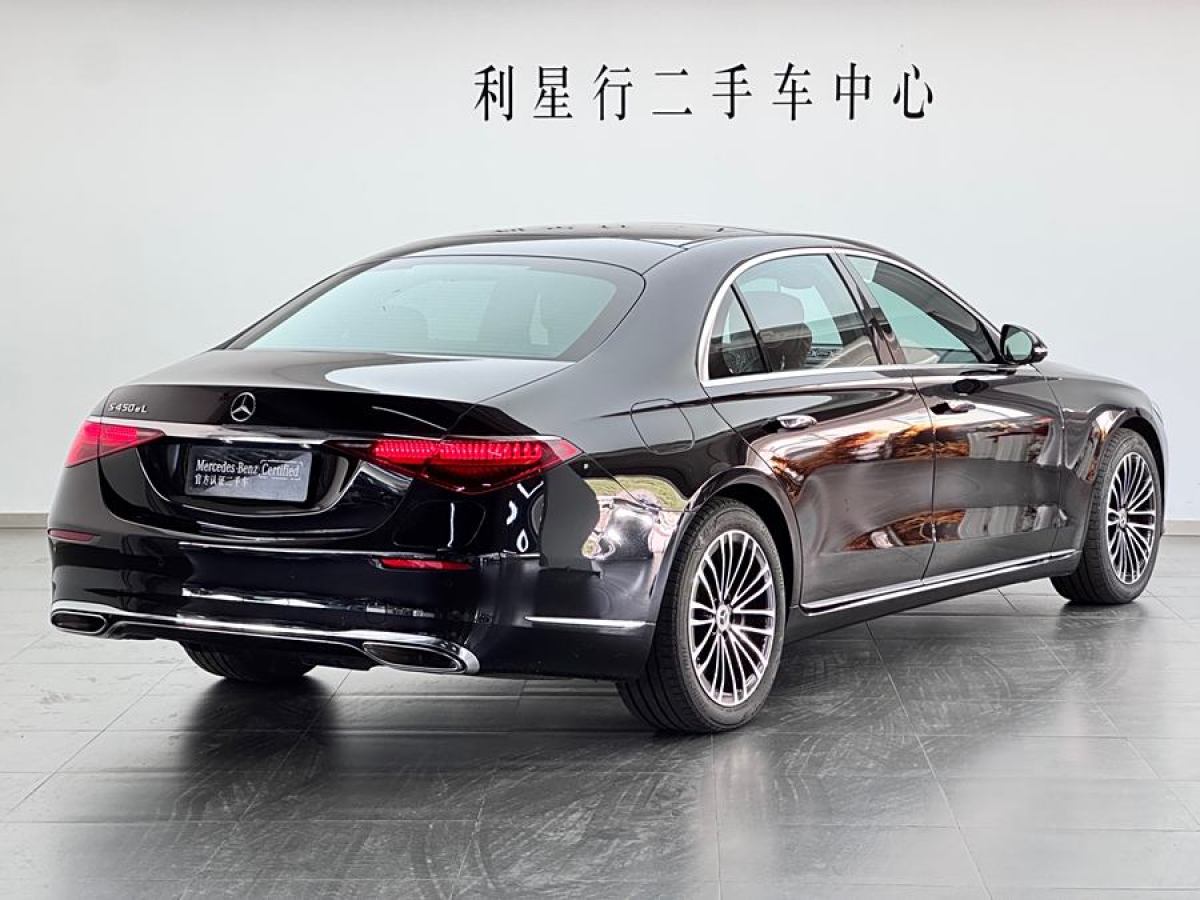 奔馳 奔馳S級新能源  2023款 改款 S 450 e L 插電式混合動力轎車圖片