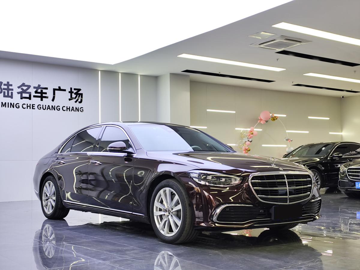 奔驰 奔驰S级  2022款 改款 S 400 L 商务型图片