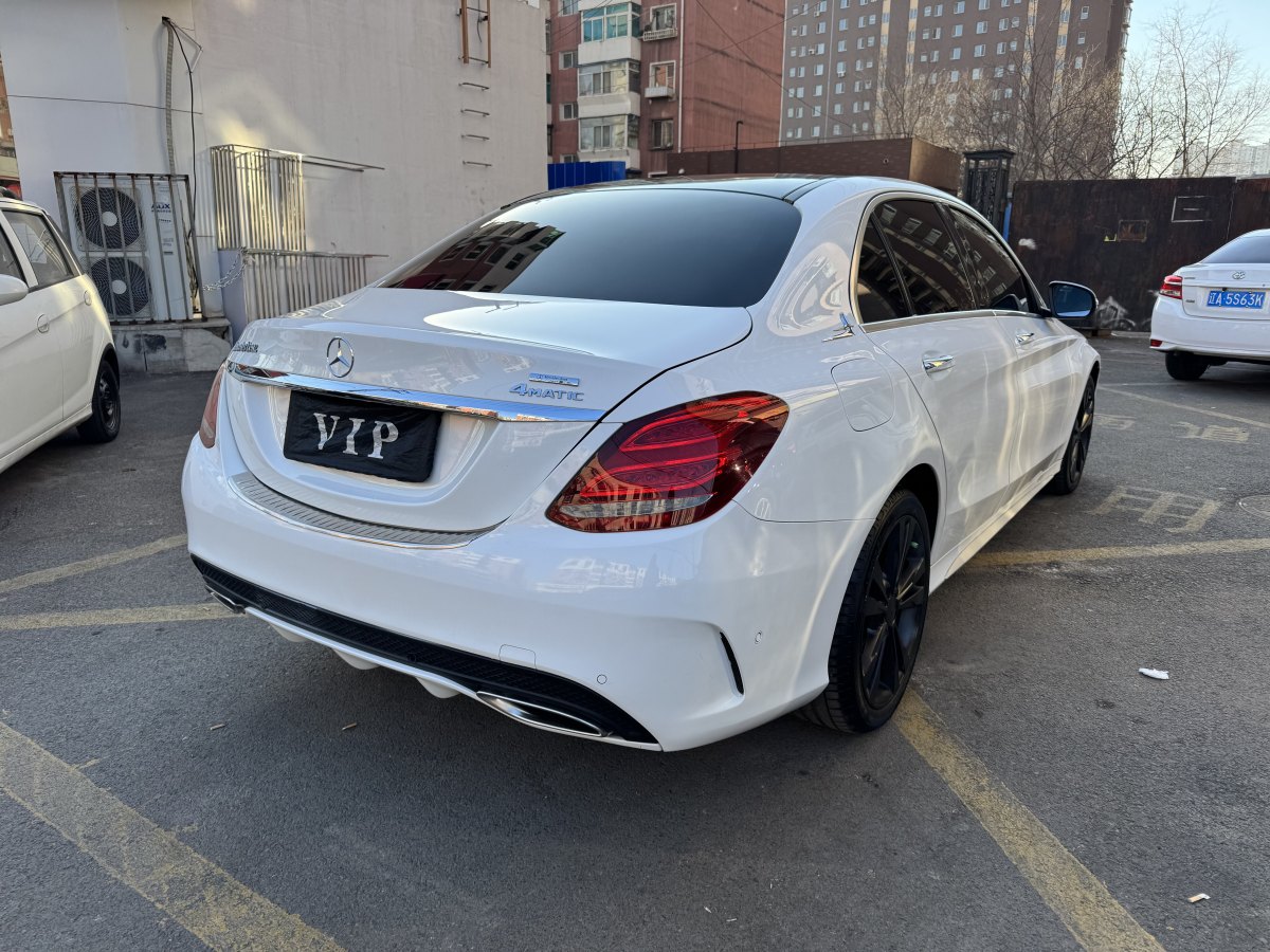 奔馳 奔馳C級  2016款 C 200 L 4MATIC 運動版圖片