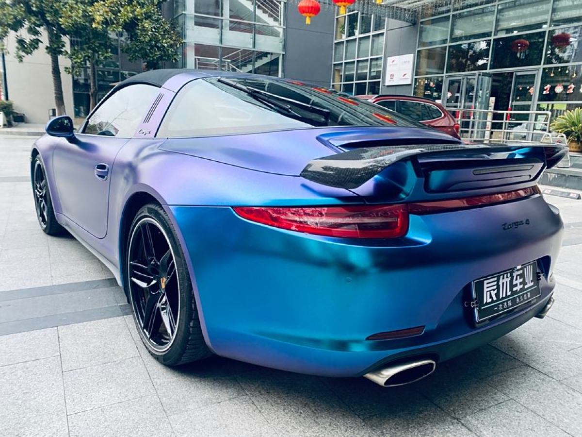 保時捷 911  2014款 Targa 4 3.4L圖片