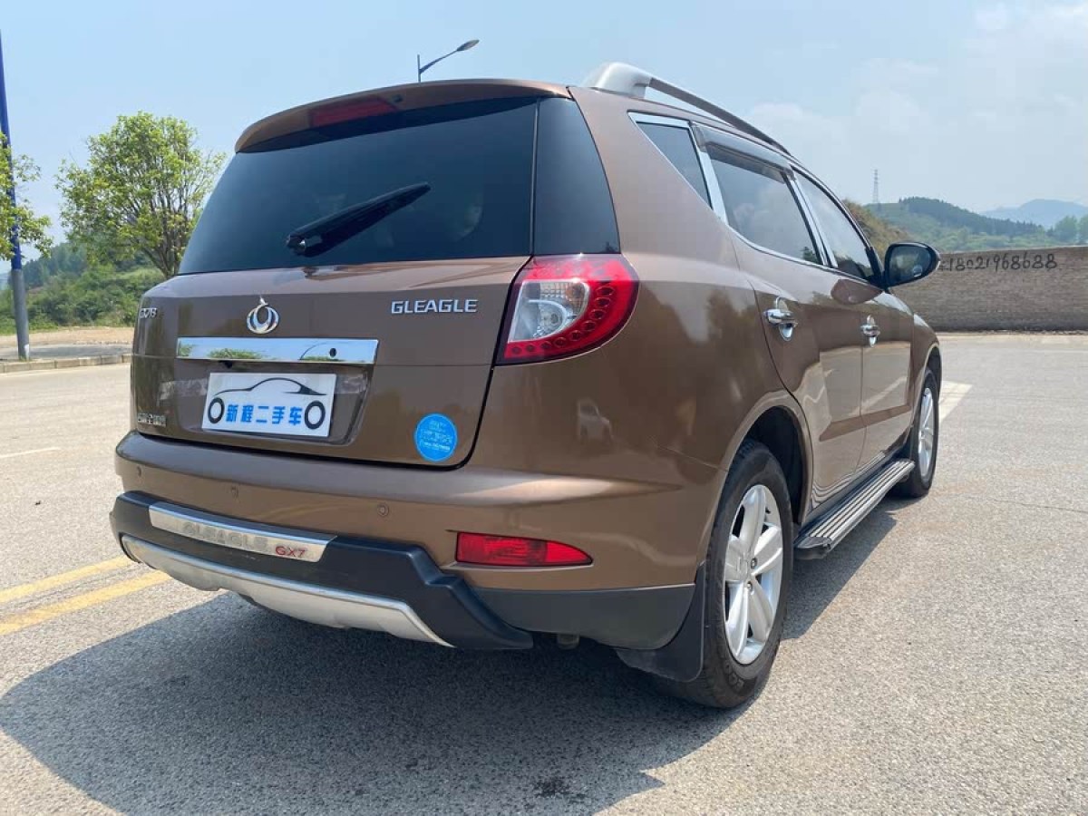 吉利 吉利GX7  2013款 1.8L 手動(dòng)尊貴型圖片
