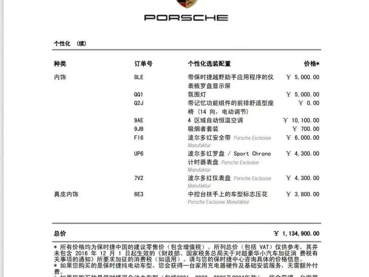 保時(shí)捷 Cayenne  2019款 Cayenne 3.0T圖片