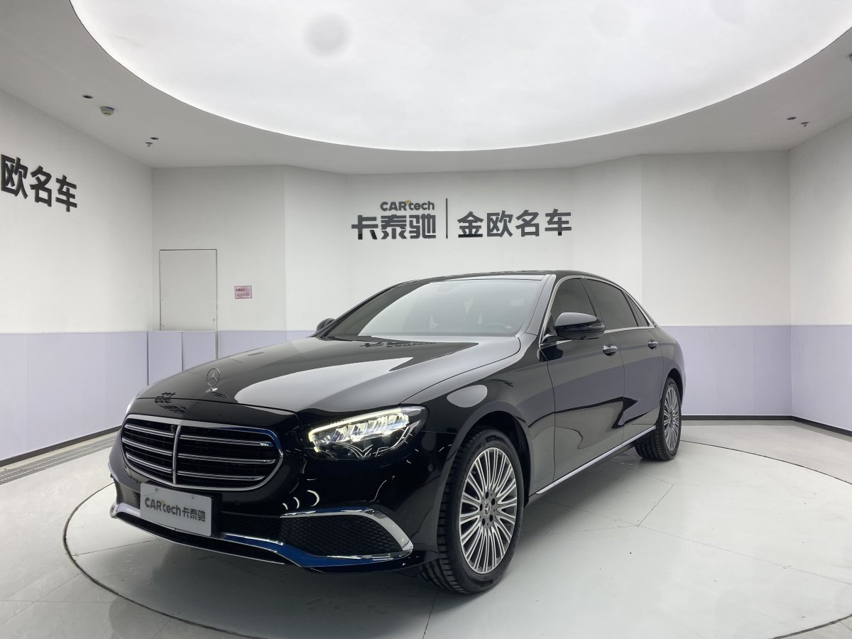 奔馳 奔馳E級  2021款 改款 E 300 L 時尚型圖片