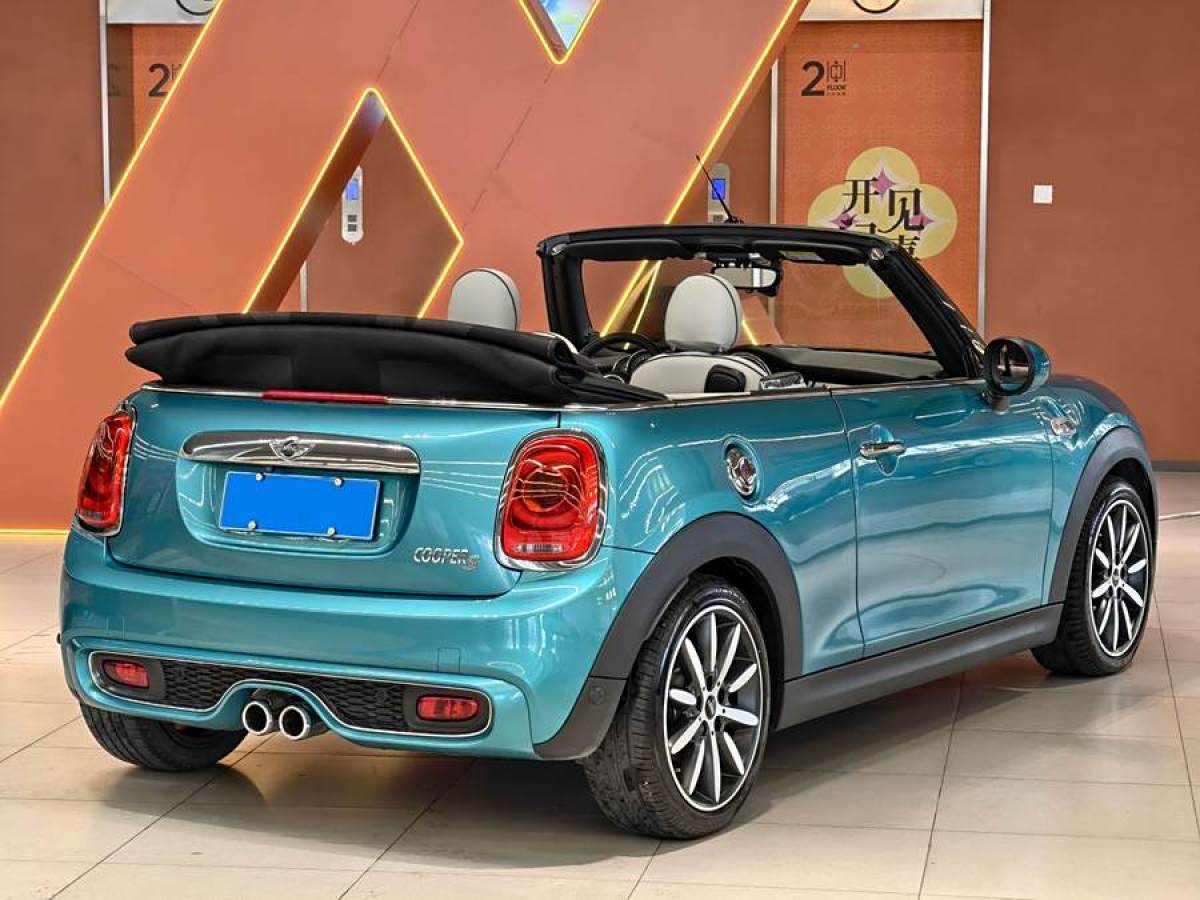 MINI MINI  2016款 2.0T COOPER S CABRIO 加勒比藍(lán)限量版圖片