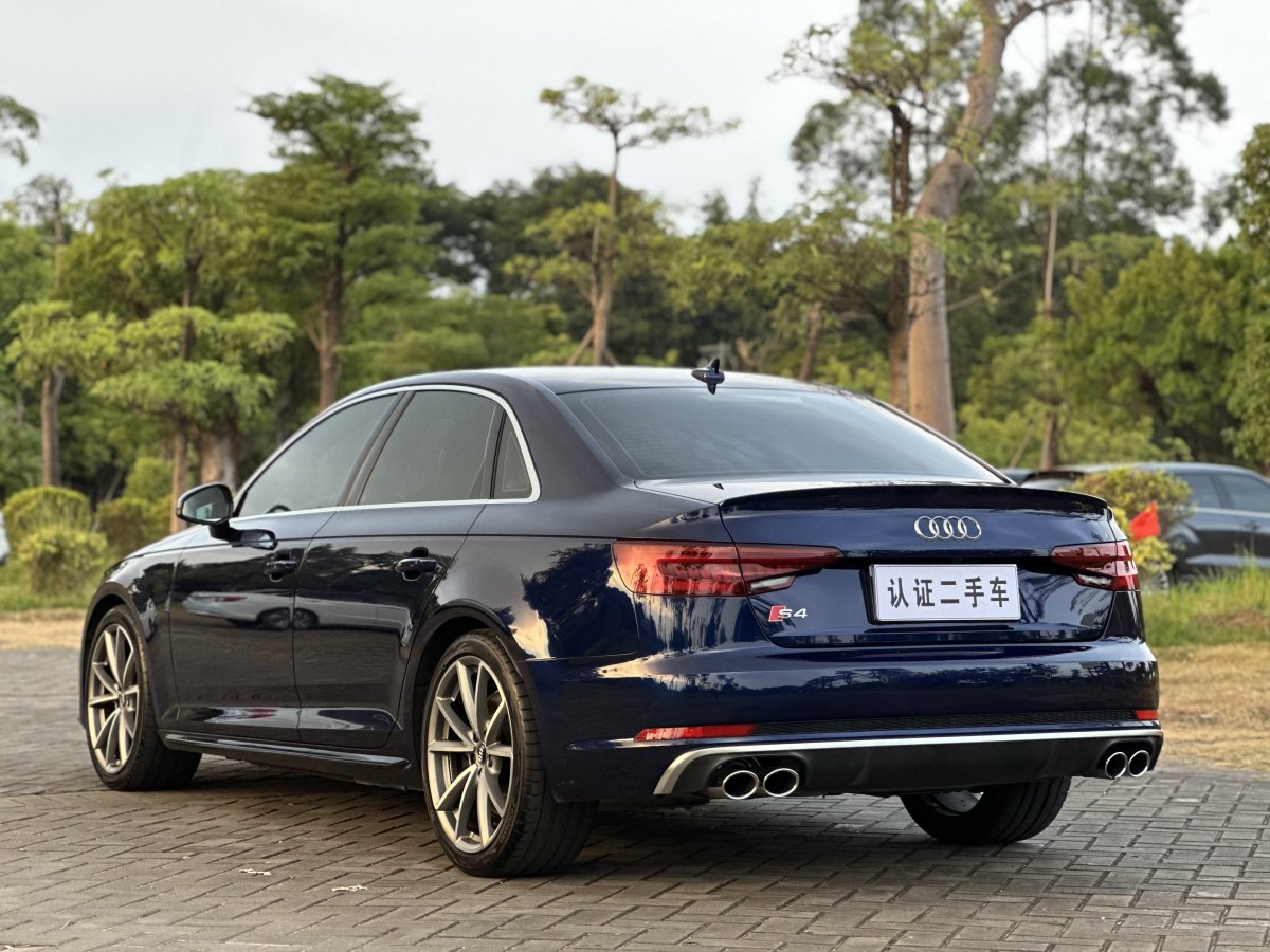 2019年8月奧迪 奧迪S4  2018款 S4 3.0TFSI