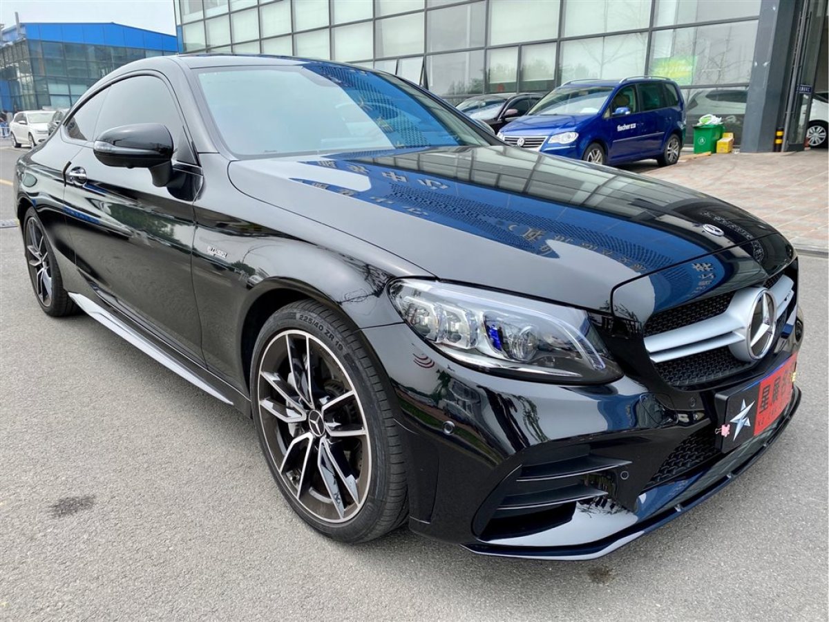 2020年04月奔馳 奔馳c級amg 2019款 amg c 43 4matic 轎跑車