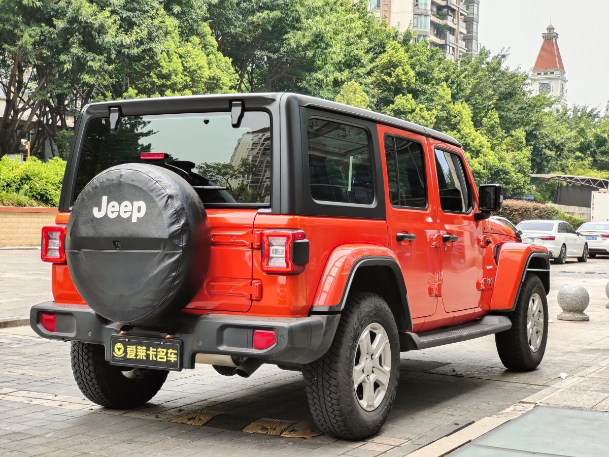 2020年2月Jeep 牧馬人  2019款 2.0T Sahara 四門版 國(guó)VI