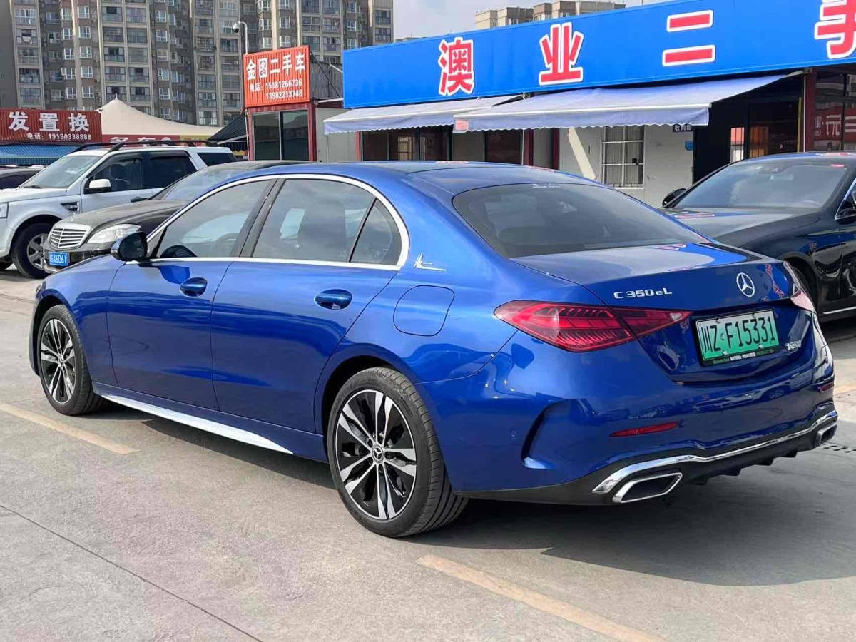 奔馳 奔馳C級(jí)新能源  2023款 改款 C 350 eL圖片