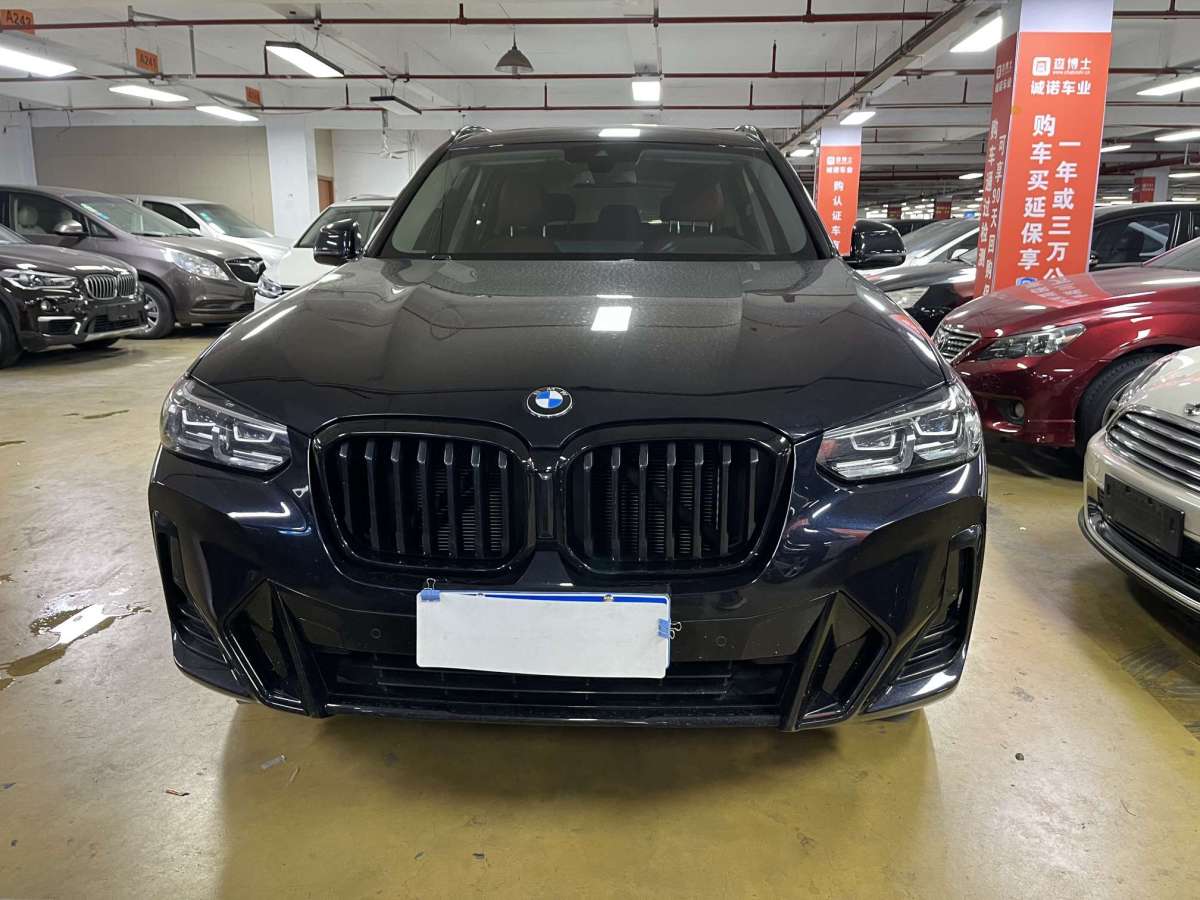 寶馬 寶馬X3  2022款 xDrive30i 領(lǐng)先型 M曜夜套裝圖片