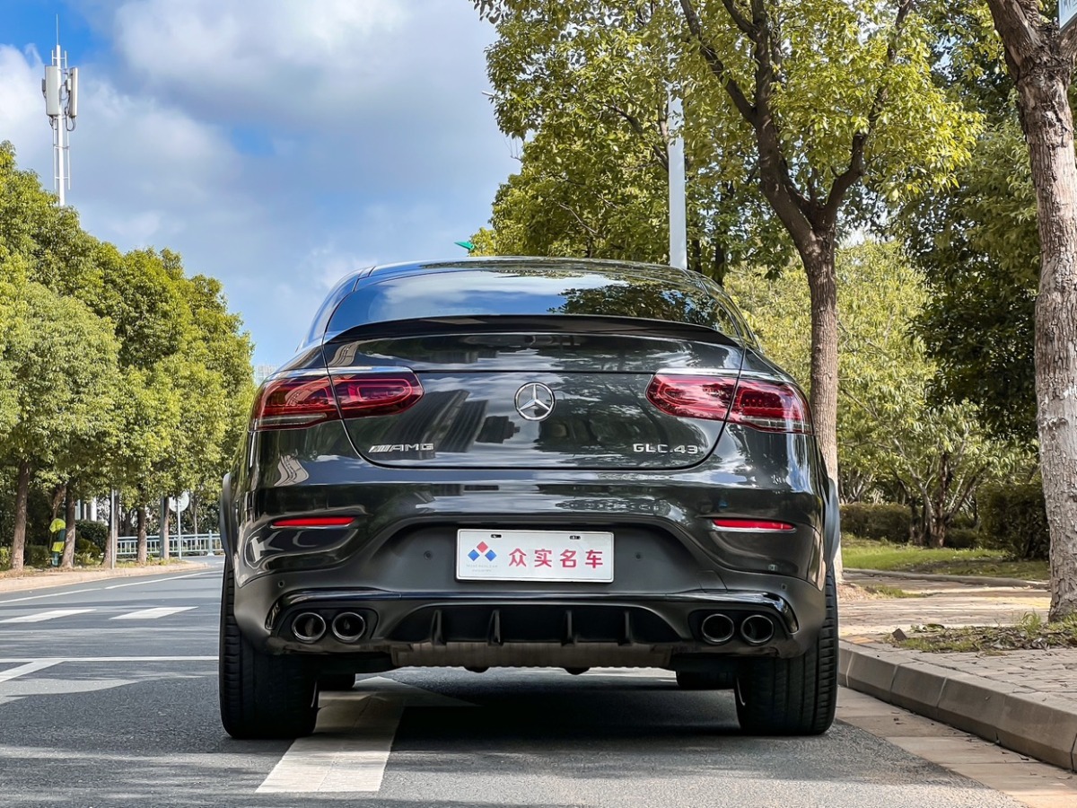 2021年10月奔馳 奔馳GLC轎跑 AMG  2020款 AMG GLC 43 4MATIC 轎跑SUV