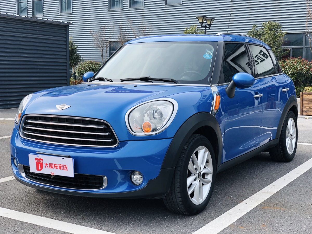 【鹽城】2013年4月 mini countryman 2011款 1.6l one 藍色 自動檔