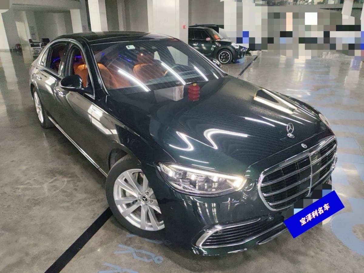 奔馳 奔馳S級  2022款 改款 S 400 L 商務型圖片
