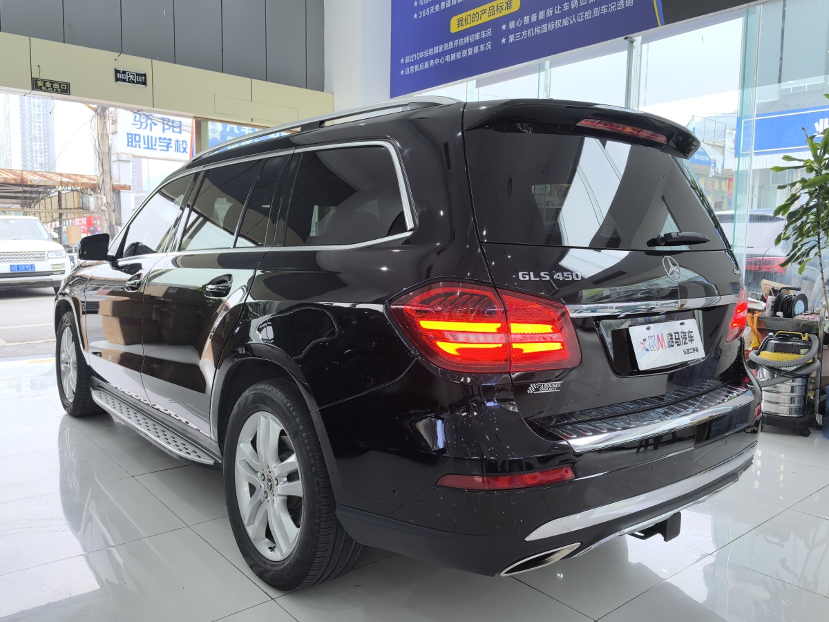 2019年6月奔馳 奔馳GLS  2018款 GLS450 4MATIC 3.0T 美規(guī)版