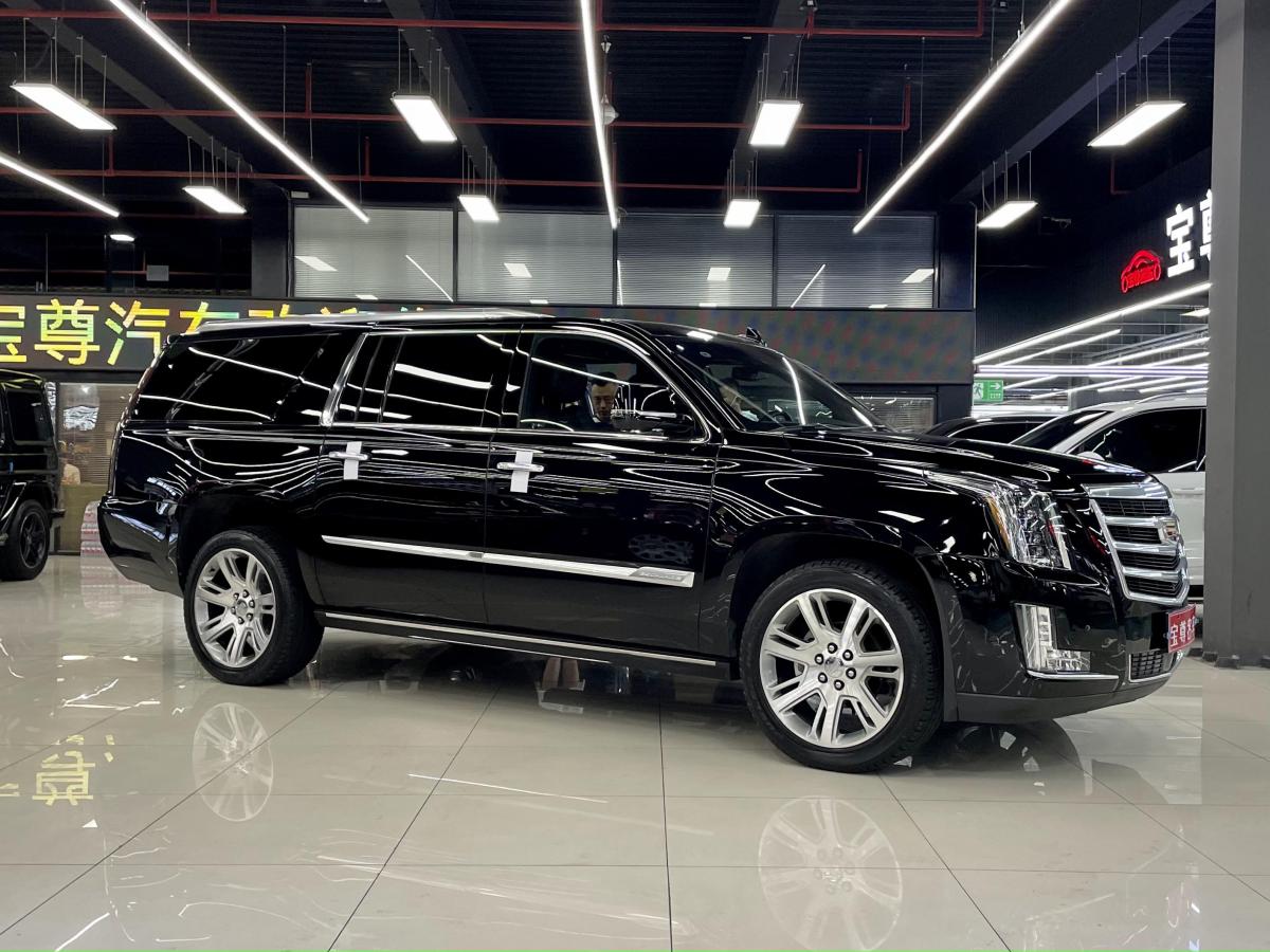 凱迪拉克 凱雷德escalade 2017款 6.2l esv鉑金版加長型圖片