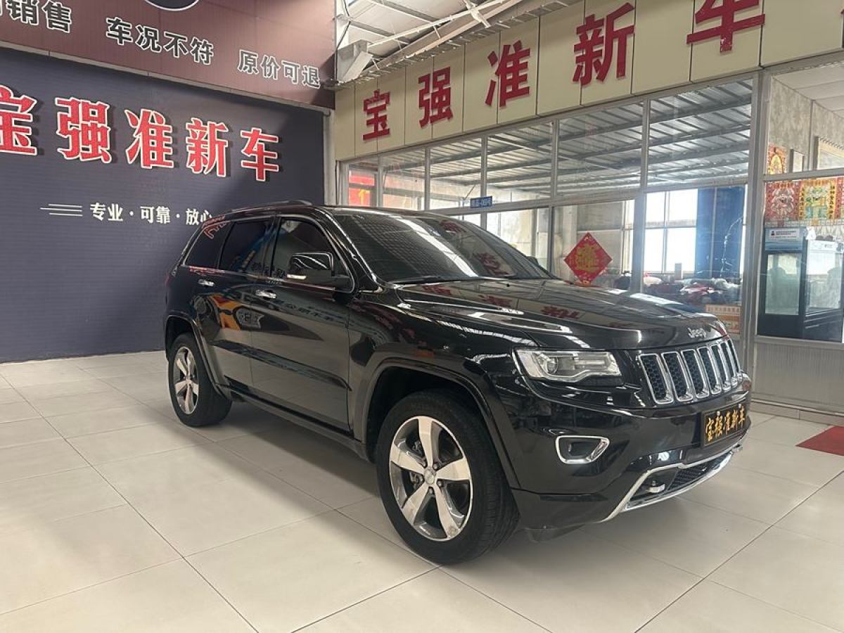 2017年7月Jeep 大切諾基  2015款 3.6L 豪華導(dǎo)航版