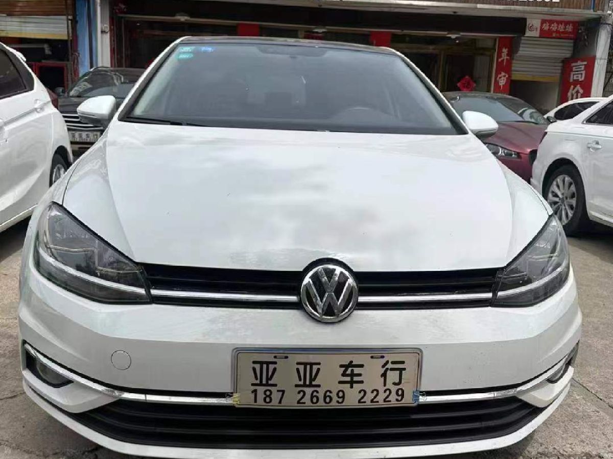 大眾 高爾夫  2019款  改款 1.6L 手動(dòng)時(shí)尚型 國(guó)V圖片