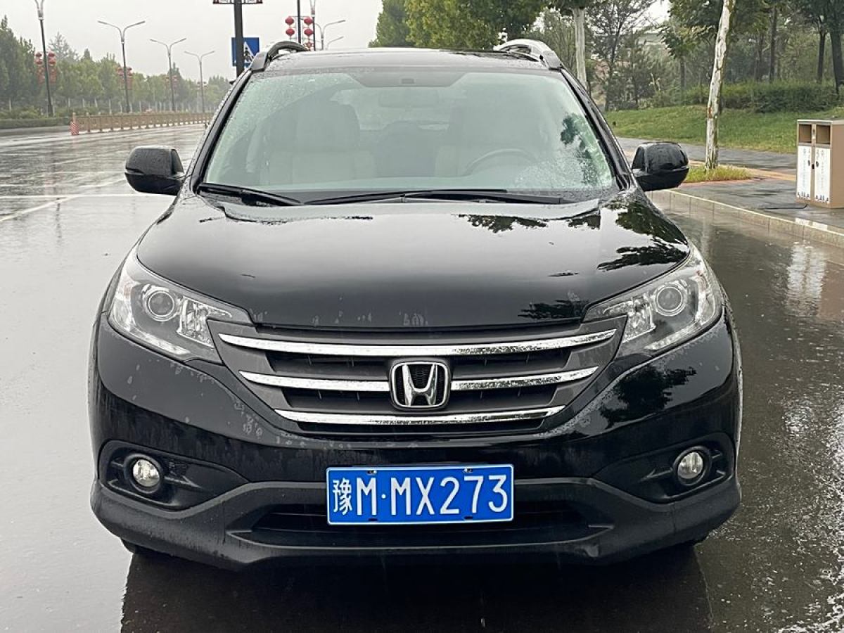 2014年1月本田 CR-V  2013款 2.4L 四驅(qū)豪華版