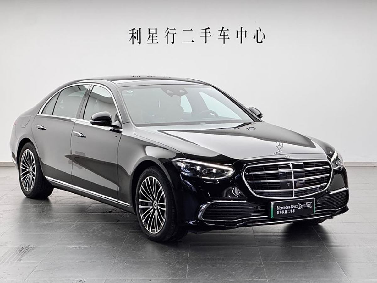 奔馳 奔馳S級(jí)新能源  2023款 改款 S 450 e L 插電式混合動(dòng)力轎車(chē)圖片