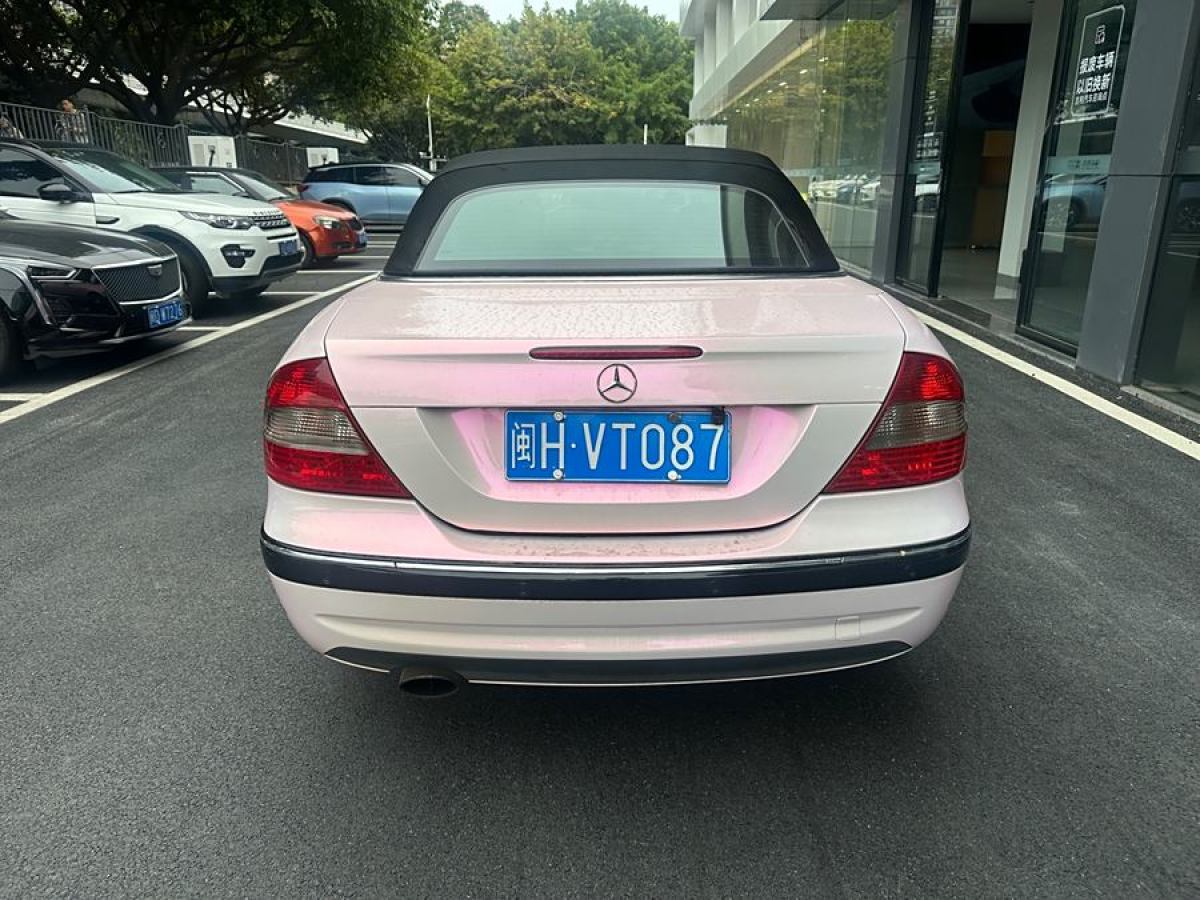 奔馳 奔馳CLK級(jí)  2006款 CLK 280 敞篷跑車圖片