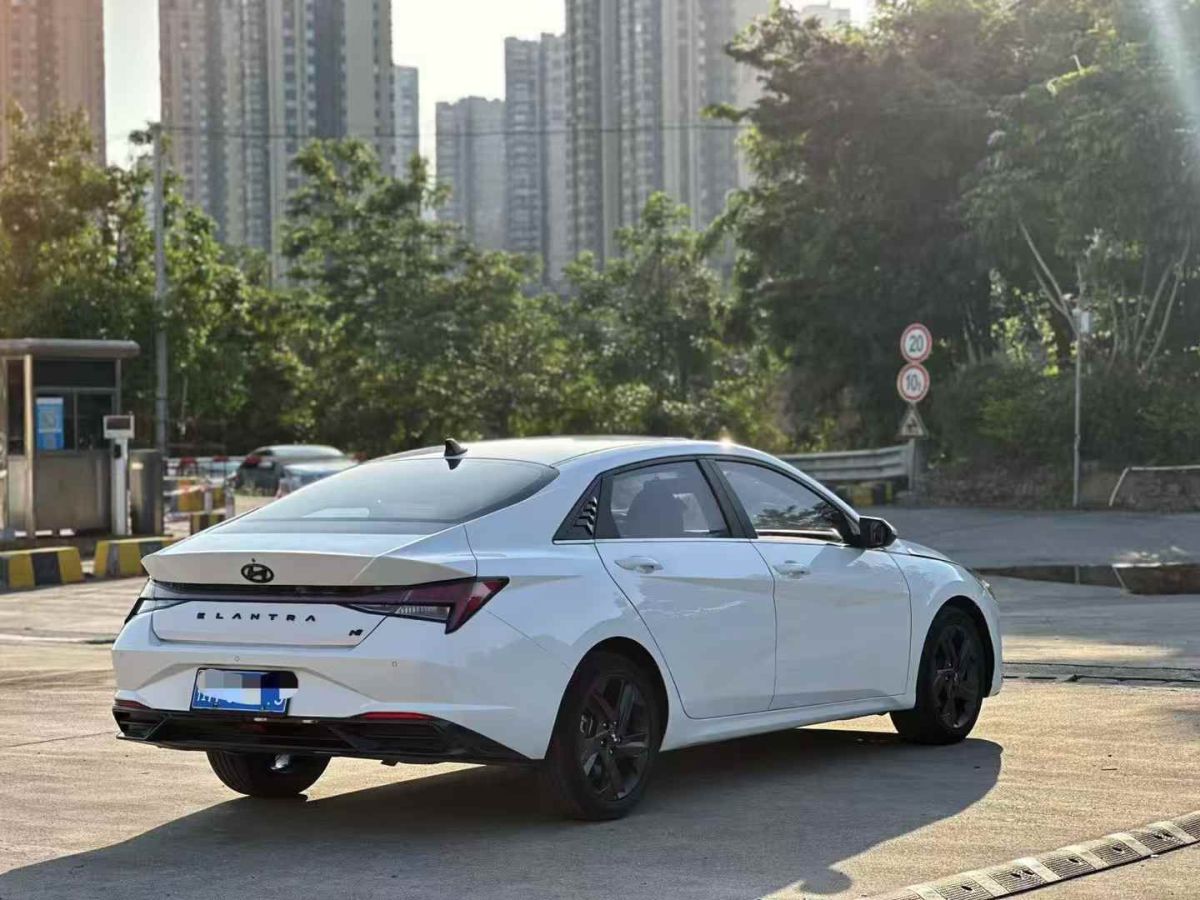現(xiàn)代 伊蘭特  2021款 1.5L TOP旗艦版圖片