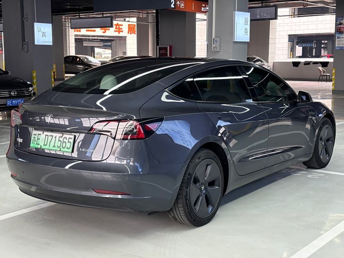 特斯拉 Model 3  2021款 改款 標準續(xù)航后驅升級版圖片