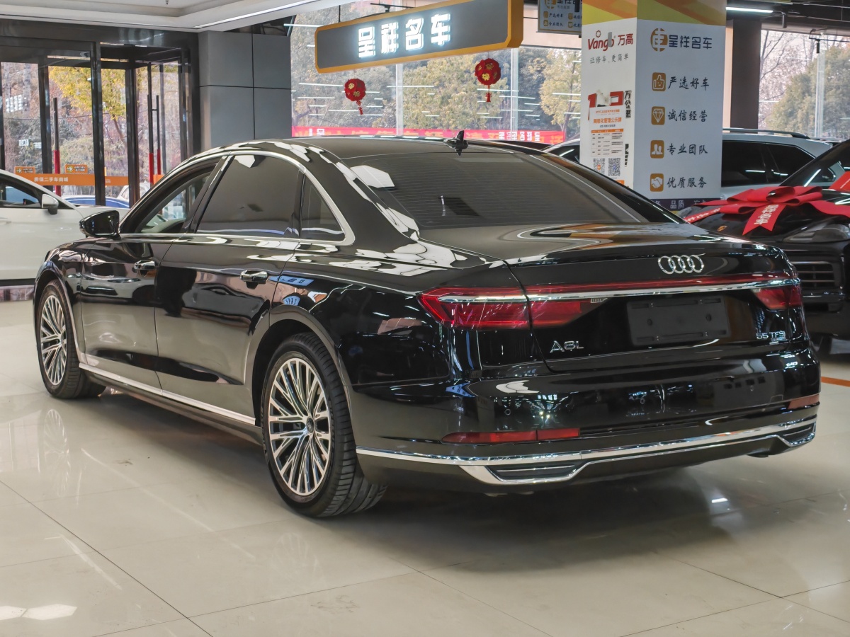 2019年4月奧迪 奧迪A8  2018款 A8L 55 TFSI quattro投放版精英型