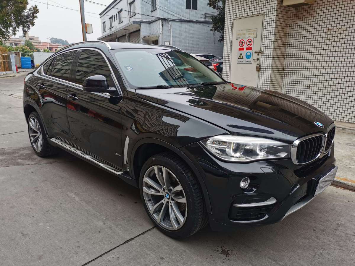 图片【济宁】2015年07月 宝马 宝马x6  2015款 xdrive35i 领先型 黑色