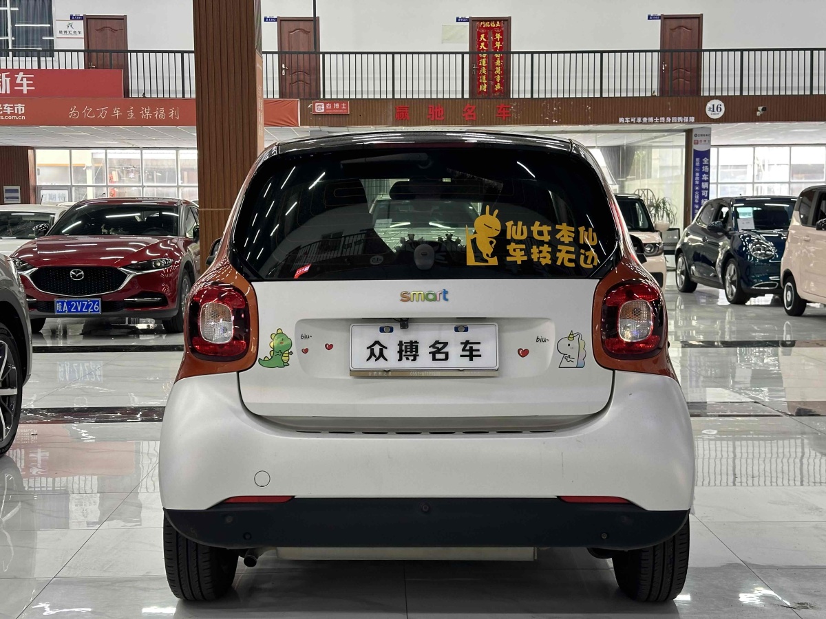 smart fortwo  2017款 1.0L 52千瓦魅蓝特别版图片