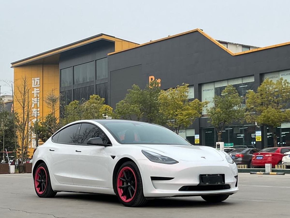 特斯拉 Model 3  2021款 改款 標(biāo)準(zhǔn)續(xù)航后驅(qū)升級版圖片