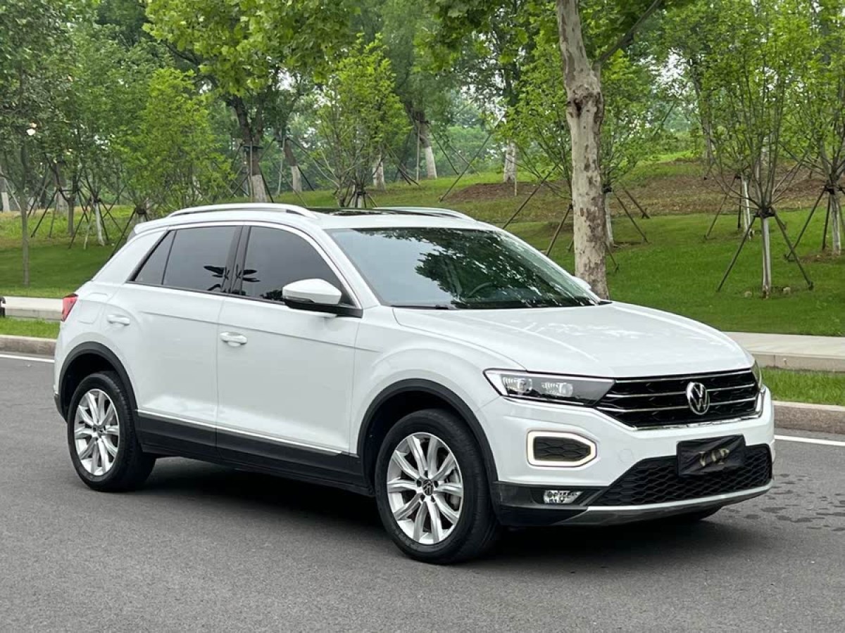 大眾 T-ROC探歌  2021款 改款 280TSI DSG兩驅(qū)精英智聯(lián)版圖片