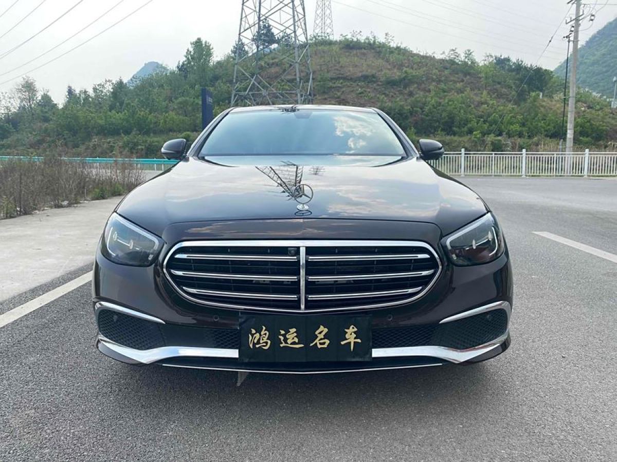 奔馳 奔馳E級  2021款 改款 E 300 L 豪華型圖片