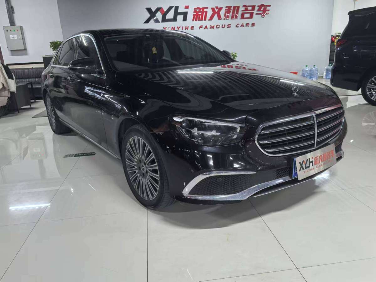 奔馳 奔馳E級  2021款 改款 E 300 L 時尚型圖片