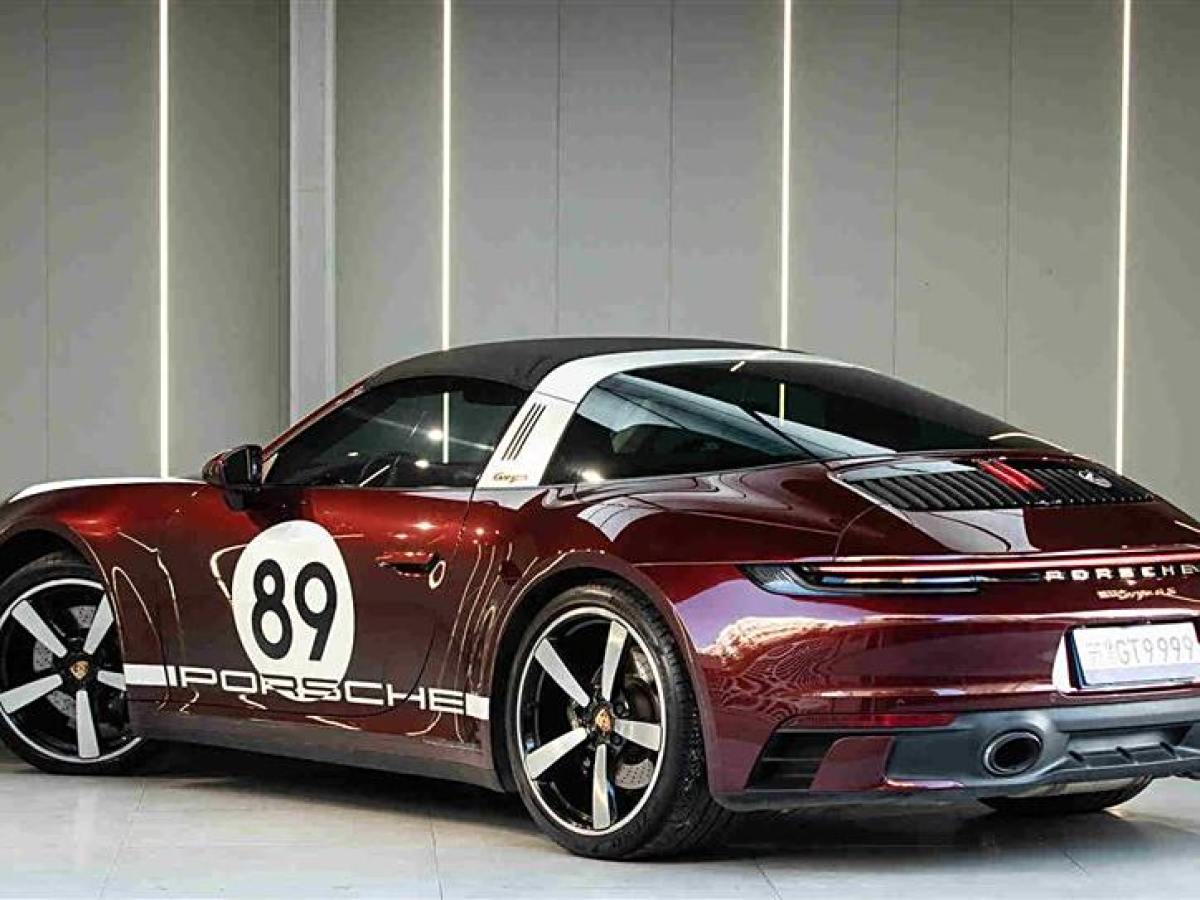 保時(shí)捷 911  2020款 Targa 4S 3.0T Heritage Design 特別版圖片