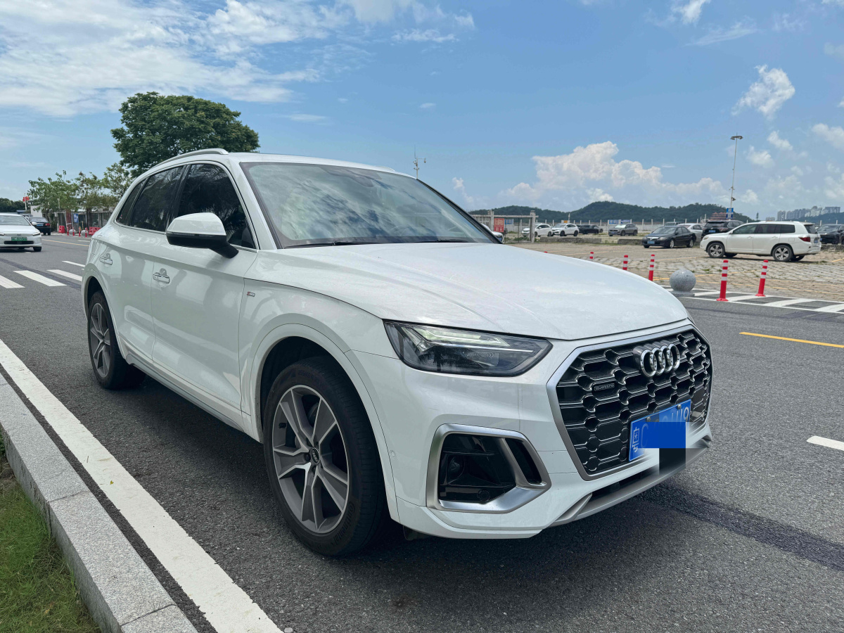 2022年1月奧迪 奧迪Q5L  2021款 45 TFSI 豪華動感型