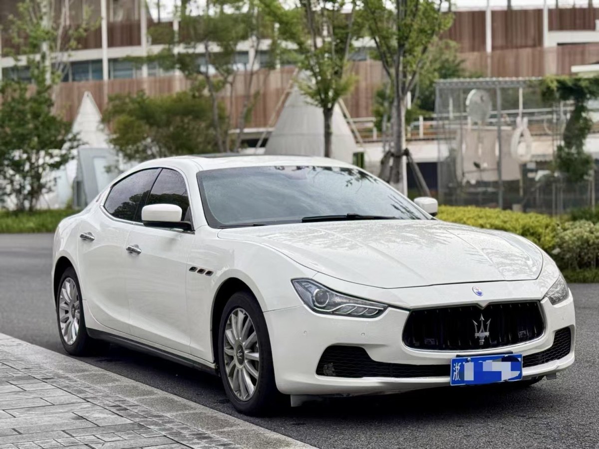 瑪莎拉蒂 Ghibli  2014款 3.0T 標(biāo)準(zhǔn)版圖片