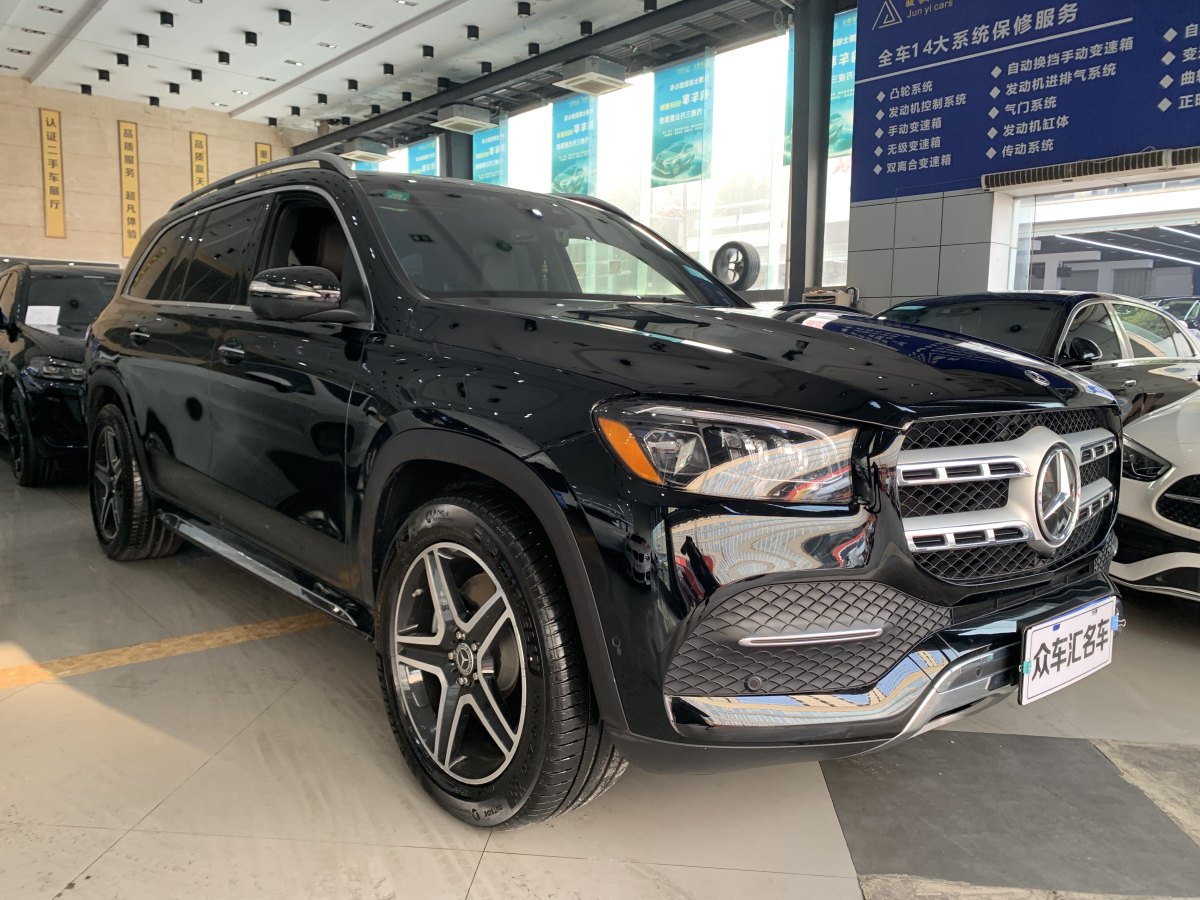 奔馳 奔馳GLS  2021款 改款 GLS 450 4MATIC 豪華型圖片