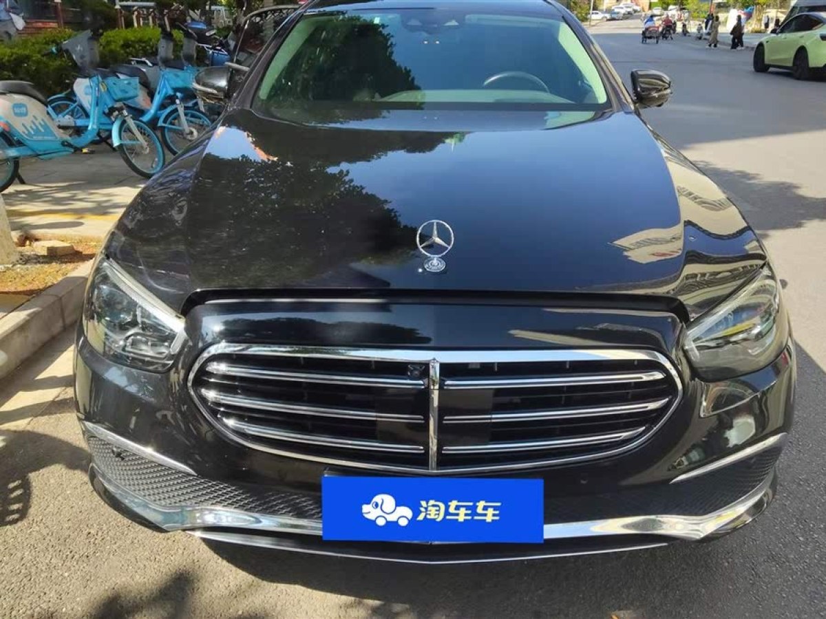 奔馳 奔馳E級  2021款 改款 E 300 L 尊貴型圖片