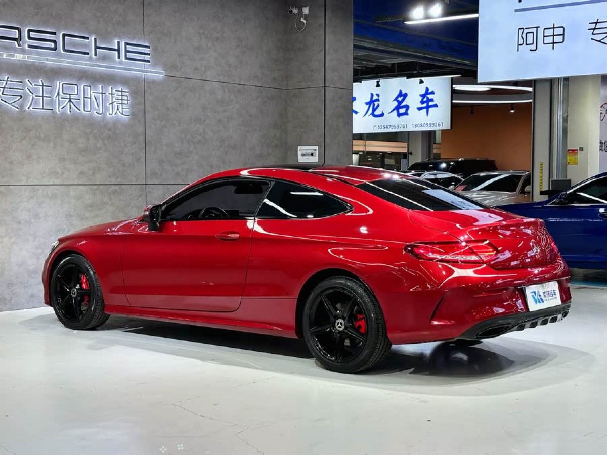 奔馳 奔馳C級(jí)  2018款 C 200 轎跑車圖片