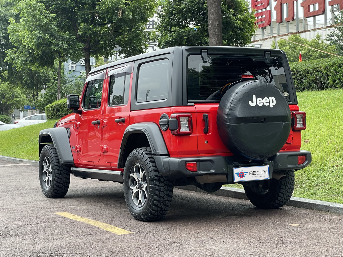 2019年8月Jeep 牧馬人  2019款 2.0T Rubicon 四門版 國VI