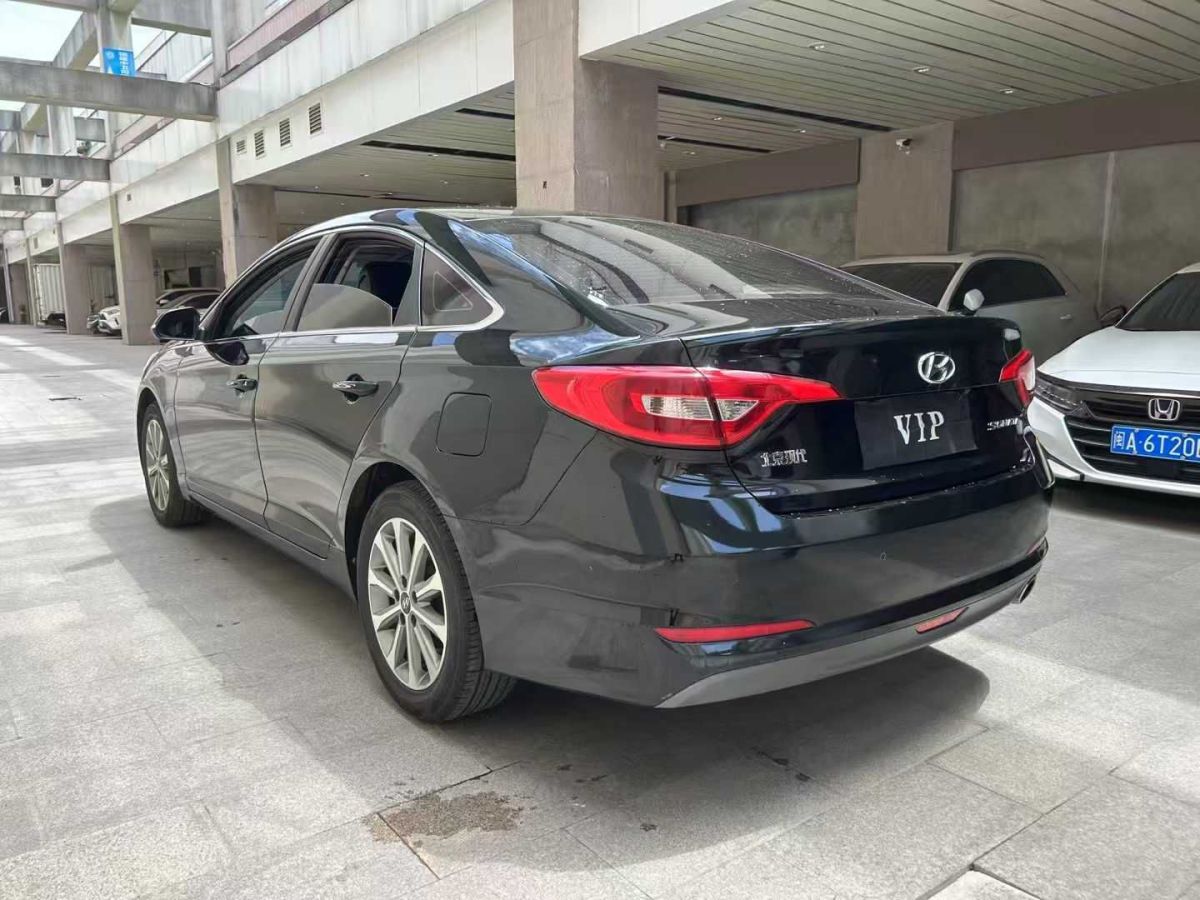 現(xiàn)代 索納塔  2017款 1.6T DLX尊貴型圖片