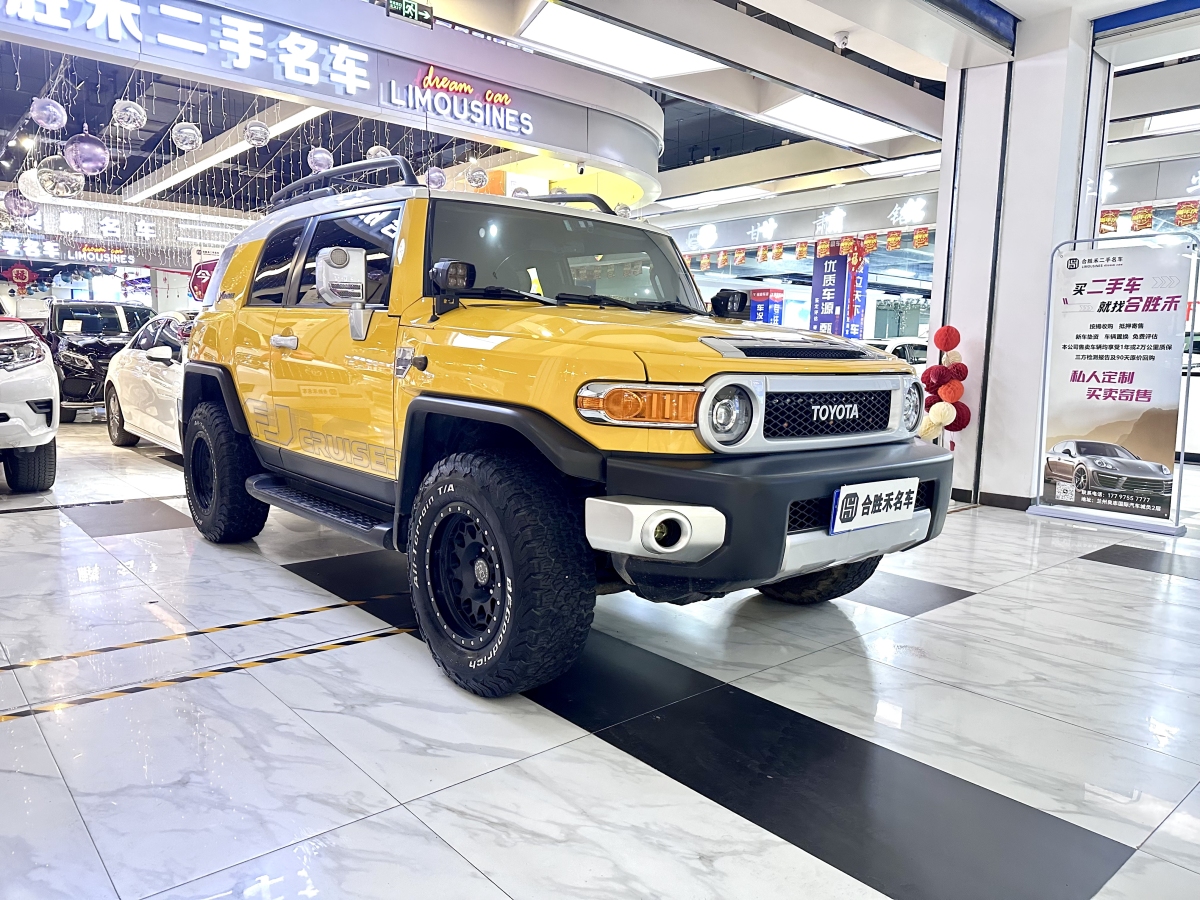 2018年11月豐田 FJ 酷路澤  2007款 4.0L