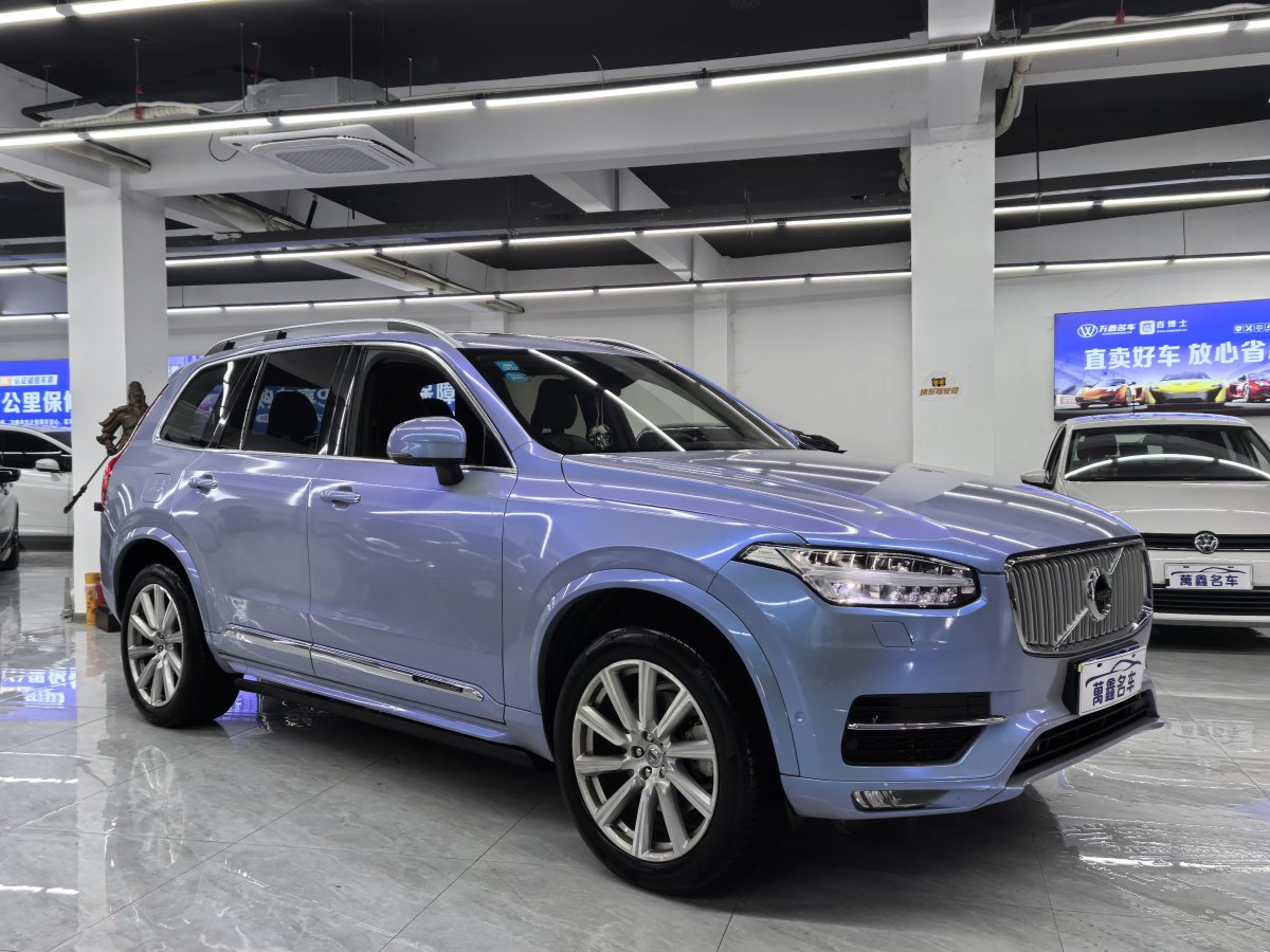 2018年3月沃爾沃 XC90  2018款 T6 智雅版 7座