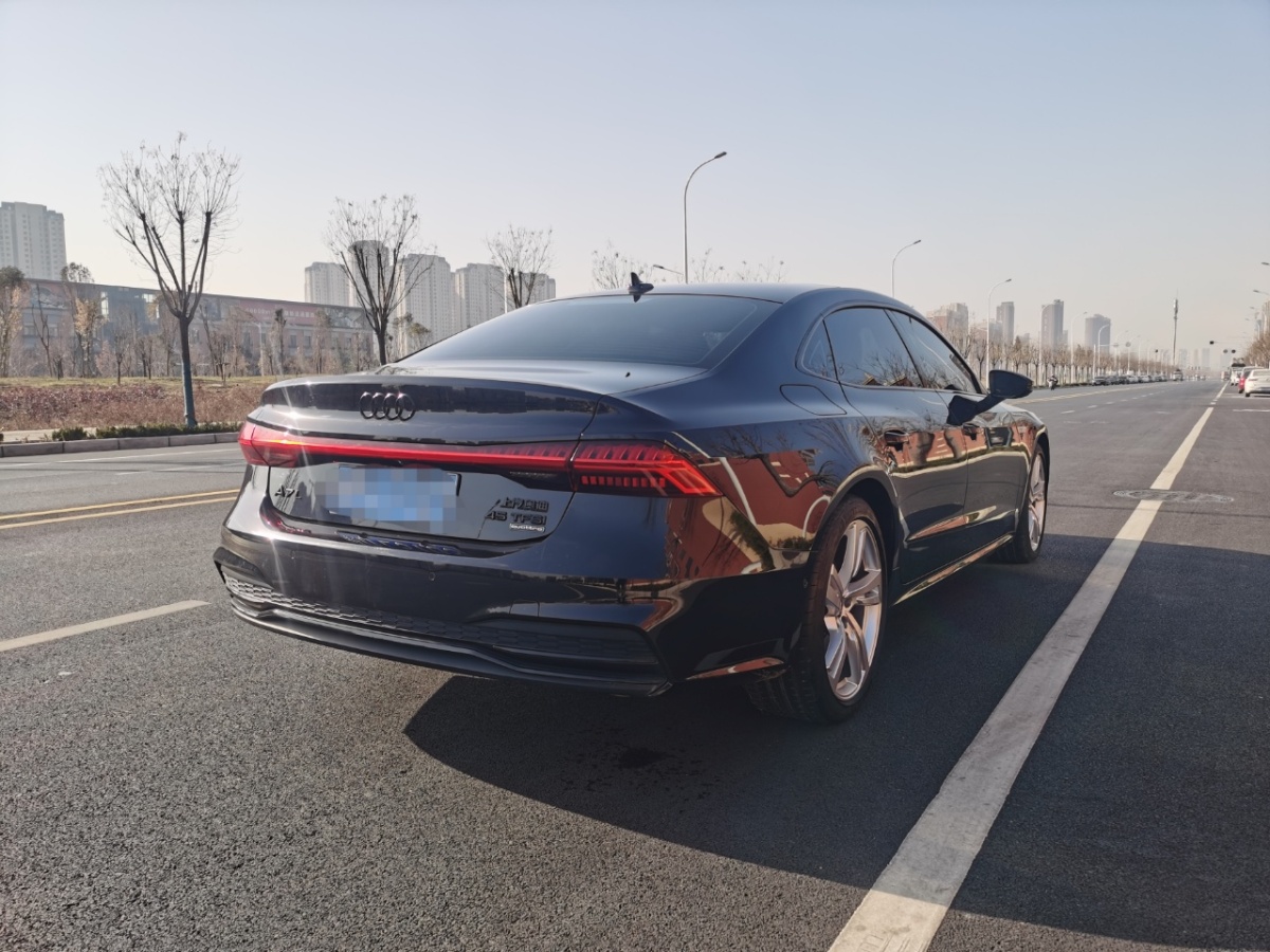 奧迪 奧迪A7L  2022款 45 TFSI quattro S-line 風(fēng)騎士圖片