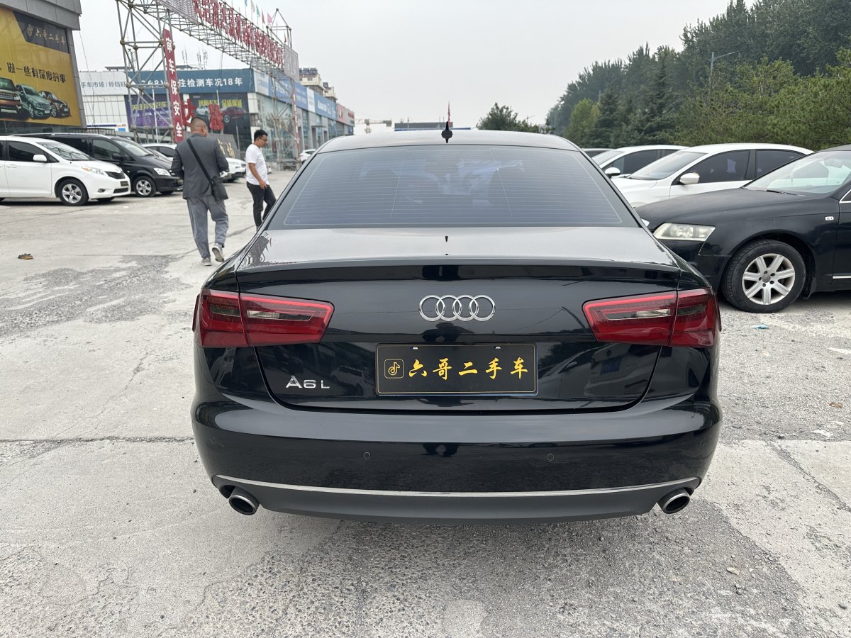 2015年12月奧迪 奧迪A6L  2015款 TFSI 百萬紀念智領(lǐng)型