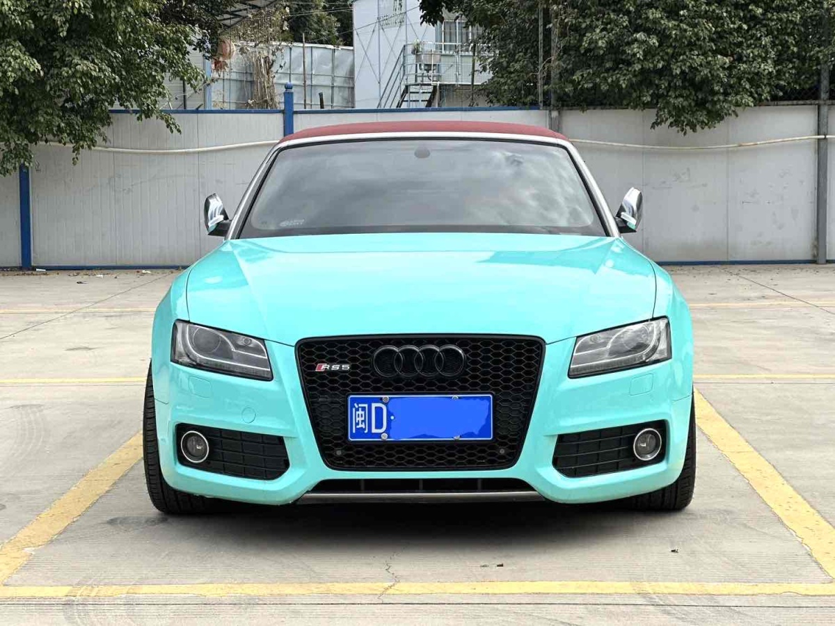 2013年6月奧迪 奧迪S5  2012款 S5 3.0T Cabriolet