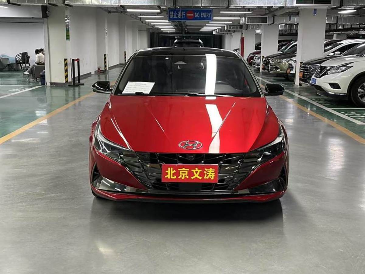 現(xiàn)代 伊蘭特  2023款 240TGDi DCT N Line LUX尊貴版圖片